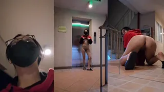 ABG Tiktok Viral Cantik Ekhib di Lorong Apart