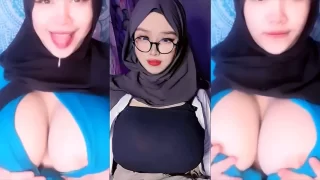 Bokep Indo Hijab Biru ARRAZYNY Jilboobs