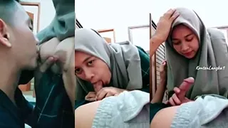 Ukhti Jilbab Cantik Memberi Susu